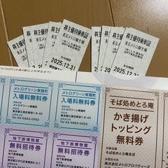 東京メトロ全線 東京地下鉄 入場券・無料招待券セットの画像