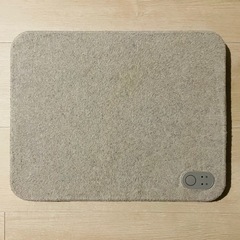 無印良品 フットヒーター グレー 【動作確認済・配線なし】の画像