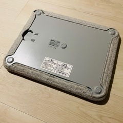 無印良品 フットヒーター グレー 【動作確認済・配線なし】の画像