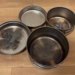 スノーピーク(snow peak)クッカーセット チタン パーソナルクッカーセット スタッキング キャンプ アウトドア 登山 防災用品の画像