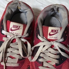 NIKE Air Max スニーカー レッドの画像