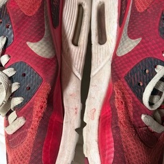NIKE Air Max スニーカー レッドの画像