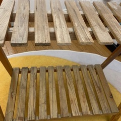 木製の棚（外置きで使用）の画像