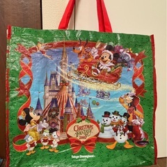 東京ディズニーランド 2007 クリスマスファンタジー ショッピングバッグの画像