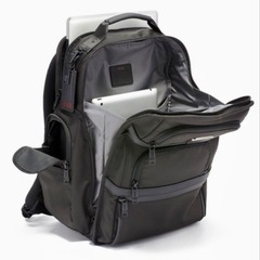 新品未使用 TUMI ALPHA 3ブラックデラックス多機能ショルダーバッグ リュックの画像