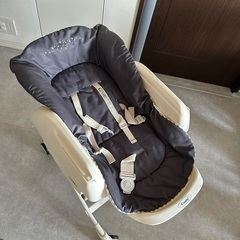 コンビ ハイローチェア「ネムリラ FF」リバーシブルシートモデル（セサミグレー）の画像