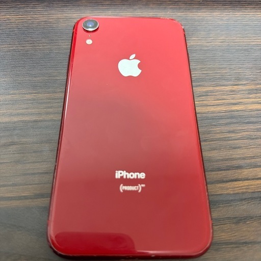 Apple iPhone XR 64GB レッド 初期化済 SIMフリー