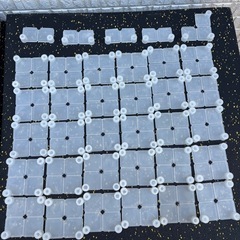 トレーニングマット　厚み25mm 約30枚+加工済(4枚) の画像