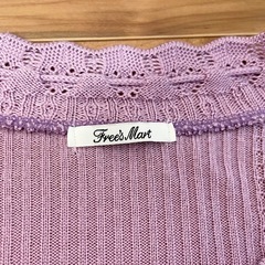 free's mart ニット パープルの画像