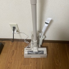 SBD-201P-HC アイリスオーヤマ 充電式紙パックスティッククリーナー グレージュ MagiCaleena マジカリーナ 紙パック付き 掃除機
の画像