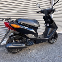 4382.水冷エンジン　ジョグ（SA55J）　バッテリー、シート新品　サイスタ付属　ベルト切れ　千葉県柏市　配送可能の画像