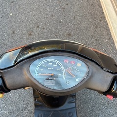 4382.水冷エンジン　ジョグ（SA55J）　バッテリー、シート新品　サイスタ付属　ベルト切れ　千葉県柏市　配送可能の画像