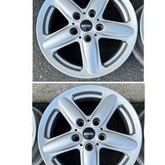 MINIホイール クロスオーバー 純正 スターシングルスポーク シルバー系の画像