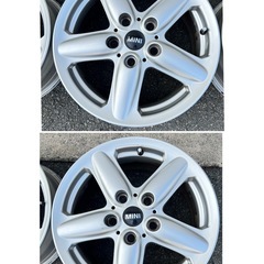 MINIホイール クロスオーバー 純正 スターシングルスポーク シルバー系の画像