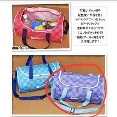 ❣️美品❣️NIKE ナイキ 14L ボストン型 ドット柄 スウォッシュの画像