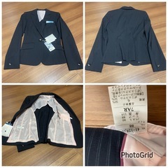 新品未使用　レディース　スーツ　3点セット　新品タグ付きの画像