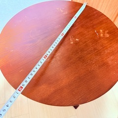 サイドテーブル　ダークブラウン　焦茶の画像