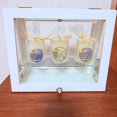 コレクション　ミニフィギュアケース アクセサリーボックス　ガラスキャビネット　2段の画像