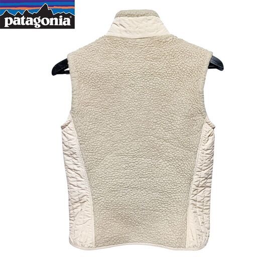 patagonia ボアベスト M ベージュ Patagonia パタゴニア ボアベスト ベージュ レディースM メンズS