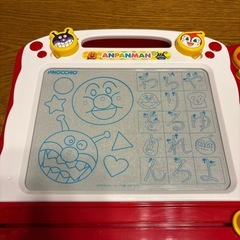 アンパンマン　お絵描きボード　なぞり書きシート付きの画像
