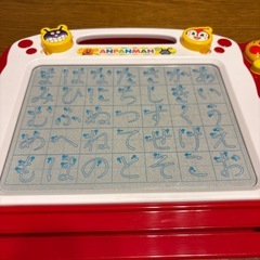 アンパンマン　お絵描きボード　なぞり書きシート付きの画像