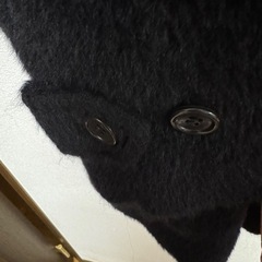 COMME CA DU MODE ピーコート　ブラックの画像