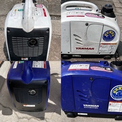 今週引き取れる方！ヤンマー インバーター     発電機 G900is 2台セット動作確認済  の画像