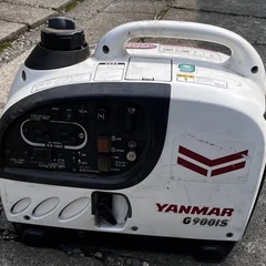 今週引き取れる方！ヤンマー インバーター     発電機 G900is 2台セット動作確認済  の画像
