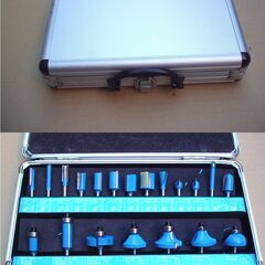 中古　E-Value　トリマー　EWT−450N　トリマービット　セットの画像