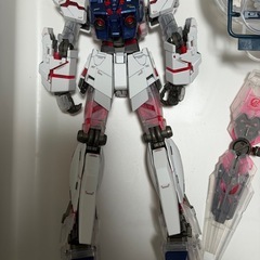 ガンプラ　ジャンク １／１００　ＭＧ　ＲＸ－０　ユニコーンガンダム　ソリッドクリアスタンダード　「一番くじ　機動戦士ガンダム　ガンプラ４０周年 Ａ賞 の画像