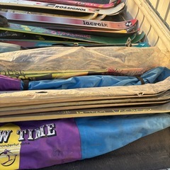 大量 スキー板 すべて引き取りできる方の画像