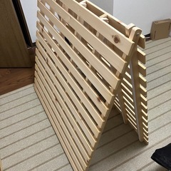 ニトリ　すのこベッドの画像