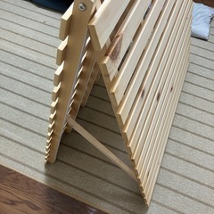 ニトリ　すのこベッドの画像