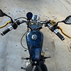 カスタム車 マグナ50 原付 バイクの画像