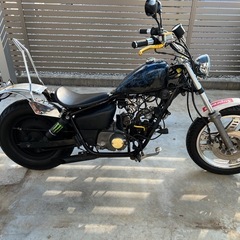 カスタム車 マグナ50 原付 バイクの画像