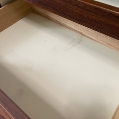 大型テレビボード★京都材木オーダー★高級★重厚感★強化ガラス★段調整★引き出し付★の画像