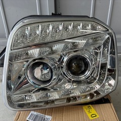 JB23用　社外ヘッドライト　シャーク　左右セットの画像