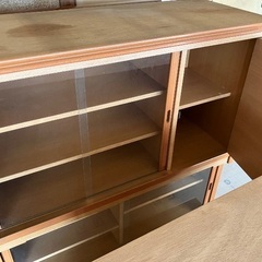 【無料】食器棚（引き取りをお願いできる方）の画像