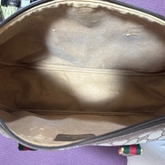 【オールドグッチ】GUCCI　オールドグッチ　ボストンバッグ 　GG柄の画像