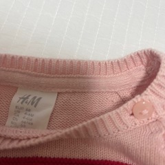 h&m サイズ80 セーターの画像
