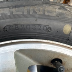 軽スズキホイールセット155/65/r13の画像