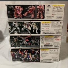 RG ガンプラ 未組立 ウイングガンダム トールギス ザクⅡクロスボーンガンダムX1 ４箱の画像