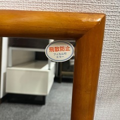 き🌳木製フレーム 全身姿見ミラー🌳の画像