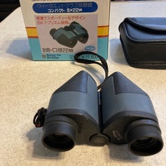 双眼鏡コンパクト8倍 手のひらサイズ、軽い の画像