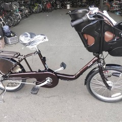  ⚠️売れ過ぎ注意❗️試乗🉑新車仕上げ⭐️中古子供乗せ電動自転車パナソニックギュットの画像