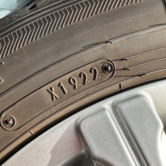 15インチアルミ付きスタッドレス4本セット 175/65R15の画像