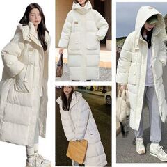 中綿ダウンジャケット/ベンチキルティングコートXL（新品）の画像