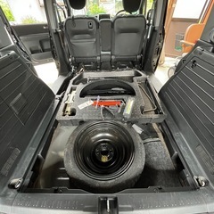 貨物登録/4ナンバー/4WD/2人乗り/左側パワースライドドアモビリオスパイク/税金安い/夏冬タイヤ付き/難・訳アリの画像