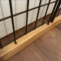 リッチェル 木製スライドペットサークル 仕切り ワイドの画像