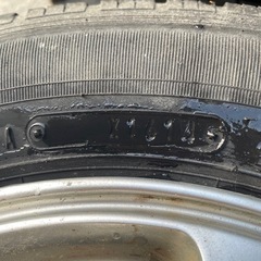 アルミ軽トラタイヤの画像